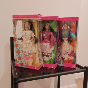 Native American Barbie Dolls Collection